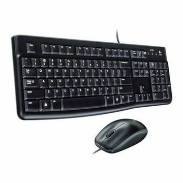 Keyboard and Mouse Logitech 920-002550 USB Spanish Qwerty