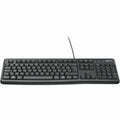 Keyboard Logitech Black Spanish Qwerty