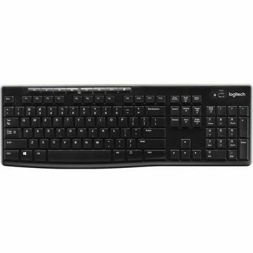 Keyboard and Mouse Logitech 920-003748 Black French AZERTY