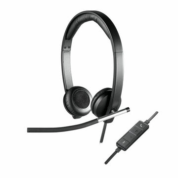 Headphones with Headband Logitech FBA_981-000519 Black