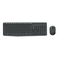 Keyboard and Wireless Mouse Logitech 920-007919 Black Grey Spanish Qwerty QWERTY