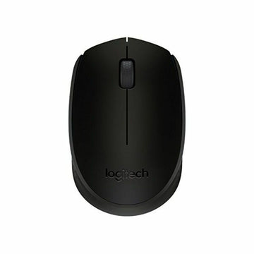 Optical Wireless Mouse Logitech B170 1000 dpi Black