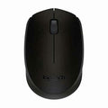 Optical Wireless Mouse Logitech 910-004798 Black