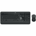 Keyboard Logitech Black Spanish Qwerty