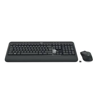 Keyboard with Gaming Mouse Logitech MK540 Advanced Black Black/White Spanish Spanish Qwerty QWERTY