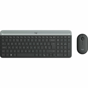 Keyboard and Mouse Logitech MK470 Black Wireless