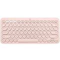 Wireless Keyboard Logitech K380 Pink Spanish Qwerty