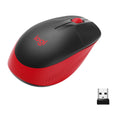 Wireless Mouse Logitech M190 Red Black/Red