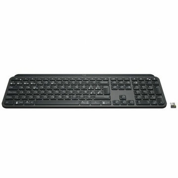 Keyboard Logitech MX Keys for Business Steel Dark grey Spanish Qwerty QWERTY