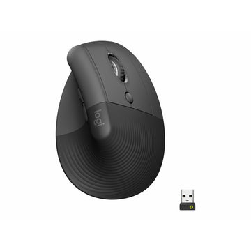 Wireless Mouse Logitech Lift Graphite Black (1 Unit)