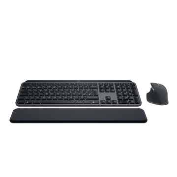 Keyboard Logitech MX Keys S Combo Spanish Grey Graphite QWERTY