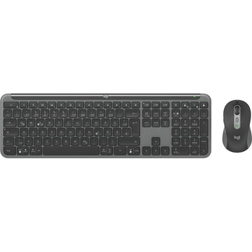 Keyboard and Mouse Logitech 920-012504 Graphite German QWERTZ