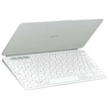 Keyboard Logitech 920-012974 White Grey QWERTY