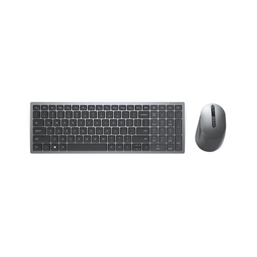 Keyboard and Mouse Dell KM7120W-GY-SPN Spanish Qwerty