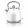 Water Kettle and Electric Teakettle Haeger EK-22W.023A Stainless steel White 2200 W 1,7 L