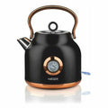 Water Kettle and Electric Teakettle Haeger EK-22B.024A Black Stainless steel 2200 W 1,7 L