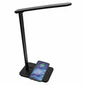 LED Lamp with Wireless Charger for Smartphones Denver Electronics LQI-105 Black Multicolour Metal Plastic 5 W