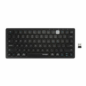 Keyboard Kensington K75502ES Spanish Qwerty Black