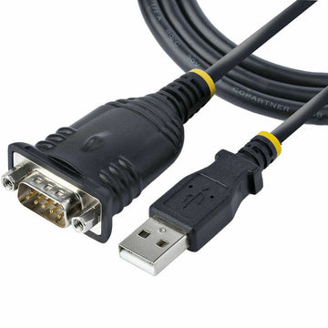 USB to Serial Port Cable 1P3FP-USB-SERIAL Black