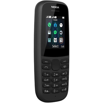 Mobile phone Nokia 105 2019 1,77" 2 GB Black