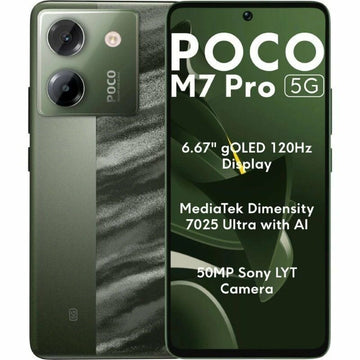 Smartphone Xiaomi POCO M7 Pro Octa Core 8 GB RAM 256 GB Green 6,67"