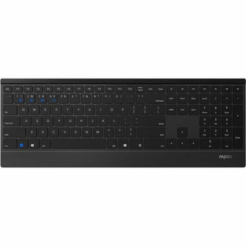 Keyboard Rapoo E9500M Black AZERTY