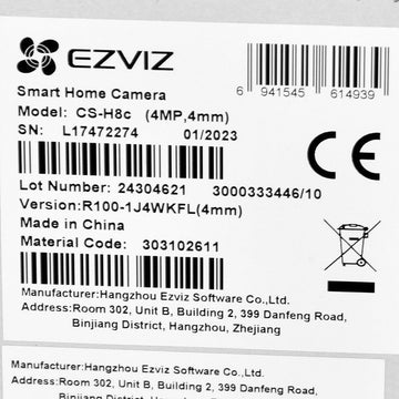 Surveillance Camcorder Ezviz H8C