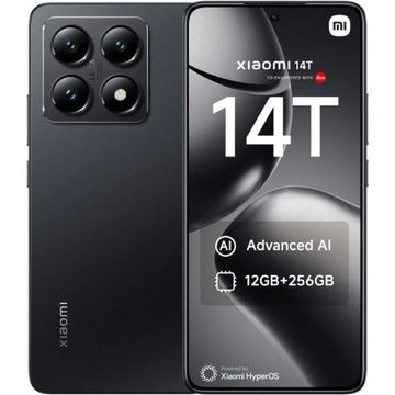 Smartphone Xiaomi 14T 12-256 BK Octa Core 12 GB RAM 256 GB Black 6,67"