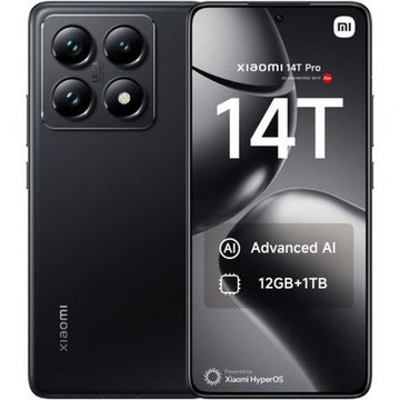 Smartphone Xiaomi 14T P 12-1TB BK Octa Core 12 GB RAM 1 TB Black 6,67"