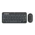 Keyboard and Mouse Logitech Pebble 2 Combo Graphite Spanish Qwerty