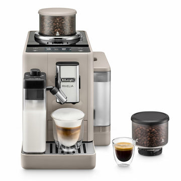 Superautomatic Coffee Maker DeLonghi EXAM 440.55.BG Black Silver 1450 W 19 bar 1,2 L