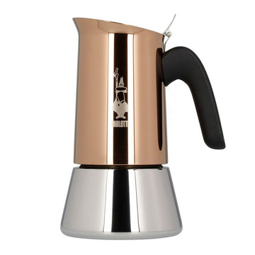 Italian Coffee Pot Bialetti New Venus Copper Stainless steel 300 ml 6 Cups