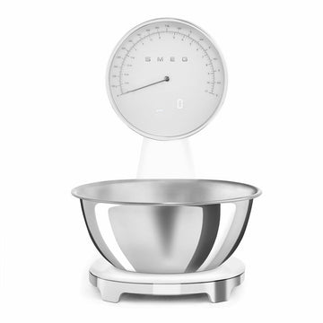 kitchen scale Smeg KSF01WHWW White 5 kg