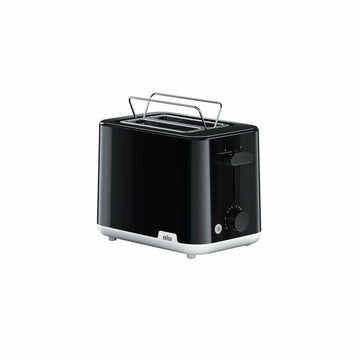 Toaster Braun HT 1010 BK 900 W Schwarz/Silber
