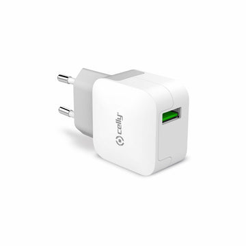 Wall Charger Celly 12 W White