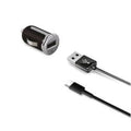 Car Charger Celly CCUSBTYPEC Black