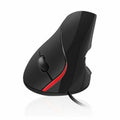 Ergonomic Optical Mouse Ewent EW3156 1000 dpi USB Black