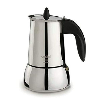 Italian Coffee Pot Valira ISABELLA 6T Steel 6 Cups Stainless steel