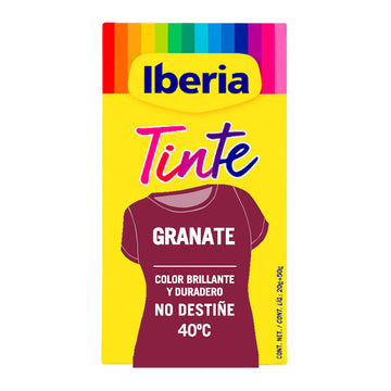 Clothes Dye Tintes Iberia Maroon 40º C