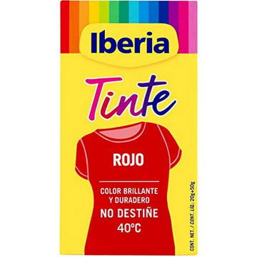 Clothes Dye Tintes Iberia 20 g Red 40º C