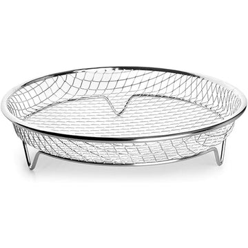 Air Fryer Basket Ibili 698010 Stainless steel