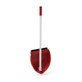 Dustpan Plastiken White Red Plastic Foldable