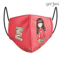 Hygienic Reusable Fabric Mask Gorjuss SF-822025-896 Red