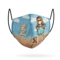 Hygienic Reusable Fabric Mask Gorjuss Sky blue