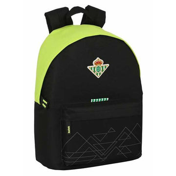 Laptop Backpack Real Betis Balompié  Black 31 x 41 x 16 cm