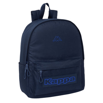 Laptop Backpack Kappa Blue Night Navy Blue 31 x 40 x 16 cm