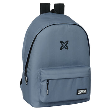 Laptop Backpack Munich Basic Grey 31 x 44 x 18 cm