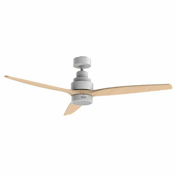 Ceiling Fan with Light Taurus FRESKO 3B U.SIL White Wood 50 W