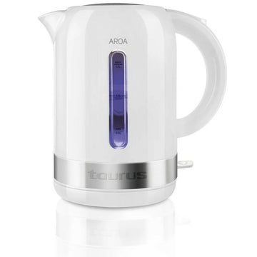 Kettle Taurus Aroa White 2200 W 1,7 L Stainless steel