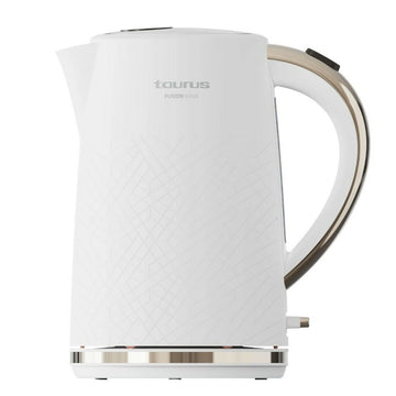 Kettle Taurus 958571000 White Stainless steel Plastic 2200 W 1,7 L